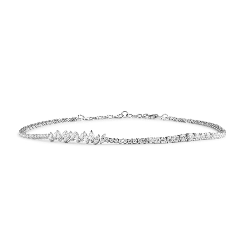 SB Tennis Necklace Diamond Choker