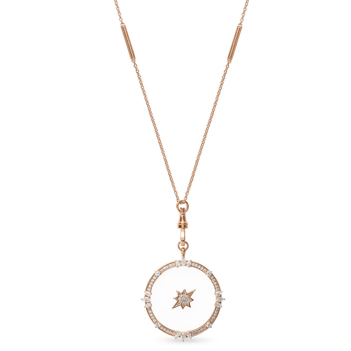 Rose Gold Diamond Pendant