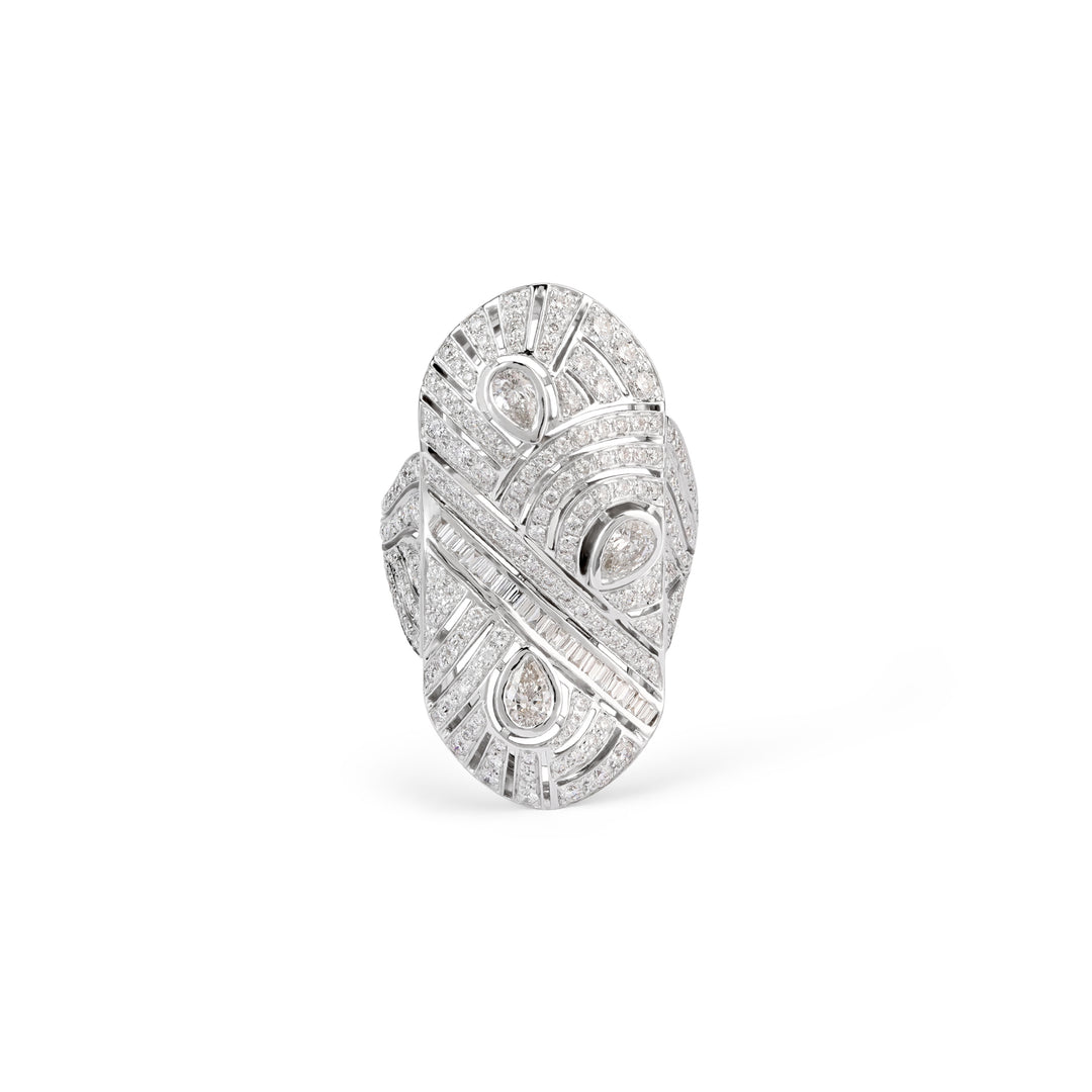 VISTA White Gold Vital Source Diamond Ring
