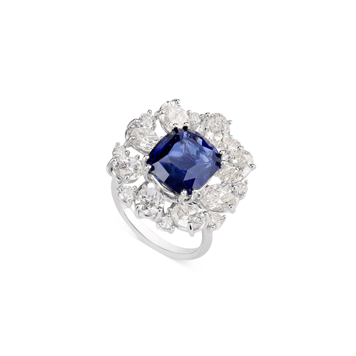 Soit Belle Natural Sapphire Ring: Timeless elegance in a captivating natural sapphire gemstone ring. Embrace the allure of this exquisite piece, blending beauty and sophistication effortlessly