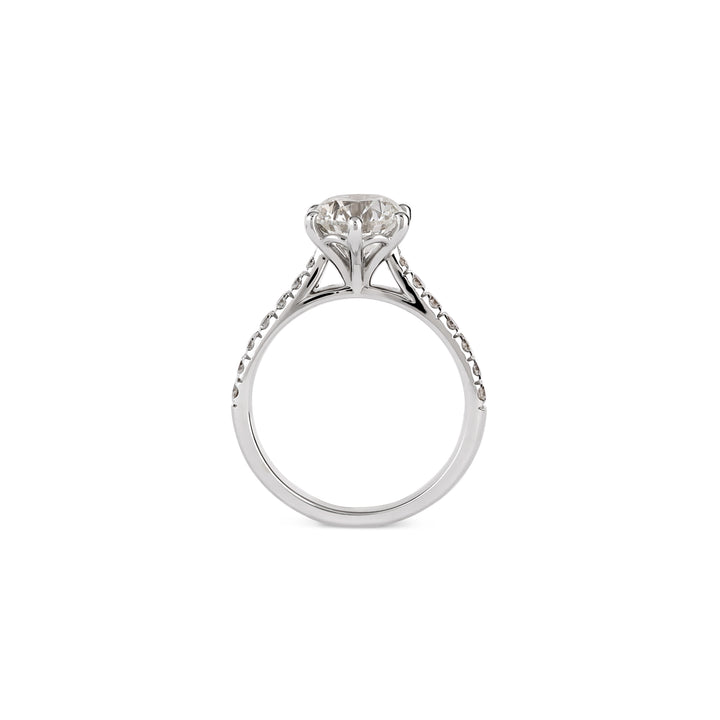 SB Classic Diamond Solitaire ring round cut