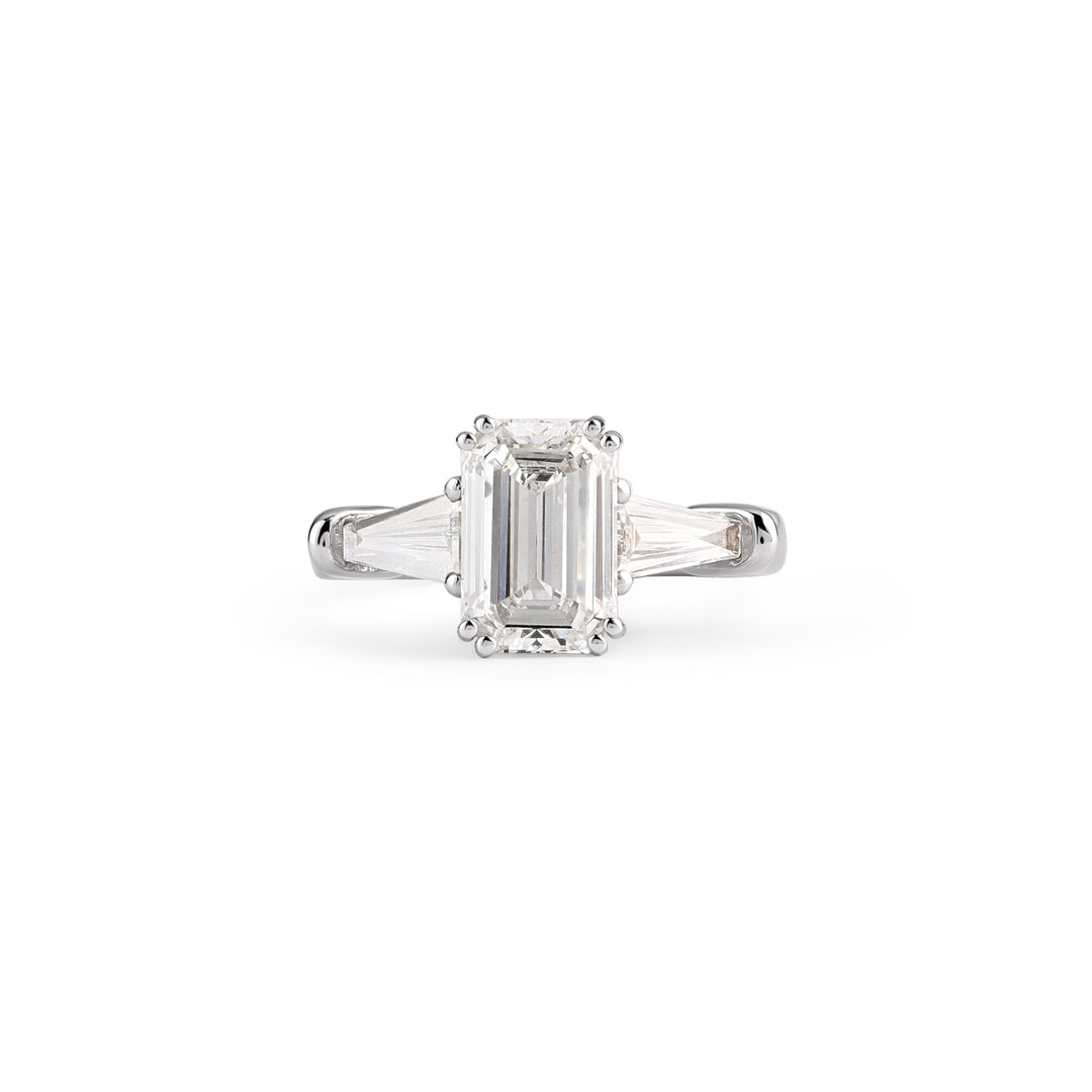 SB Classic Emerald cut Solitaire