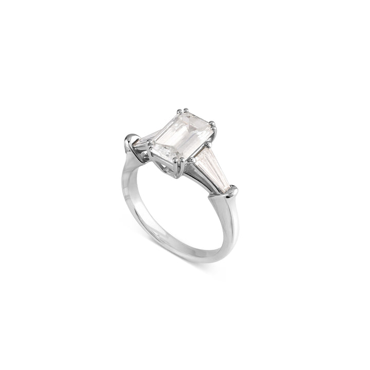 SB Classic Emerald cut Solitaire