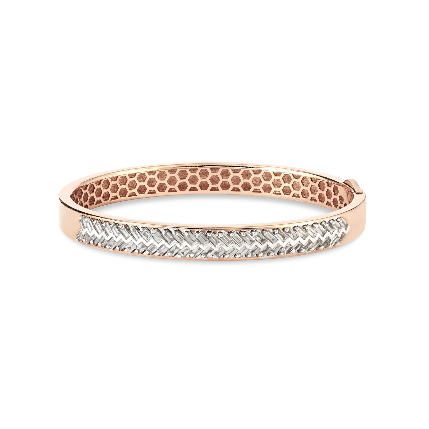 Soit Belle Baguette Queen Diamond Bangle