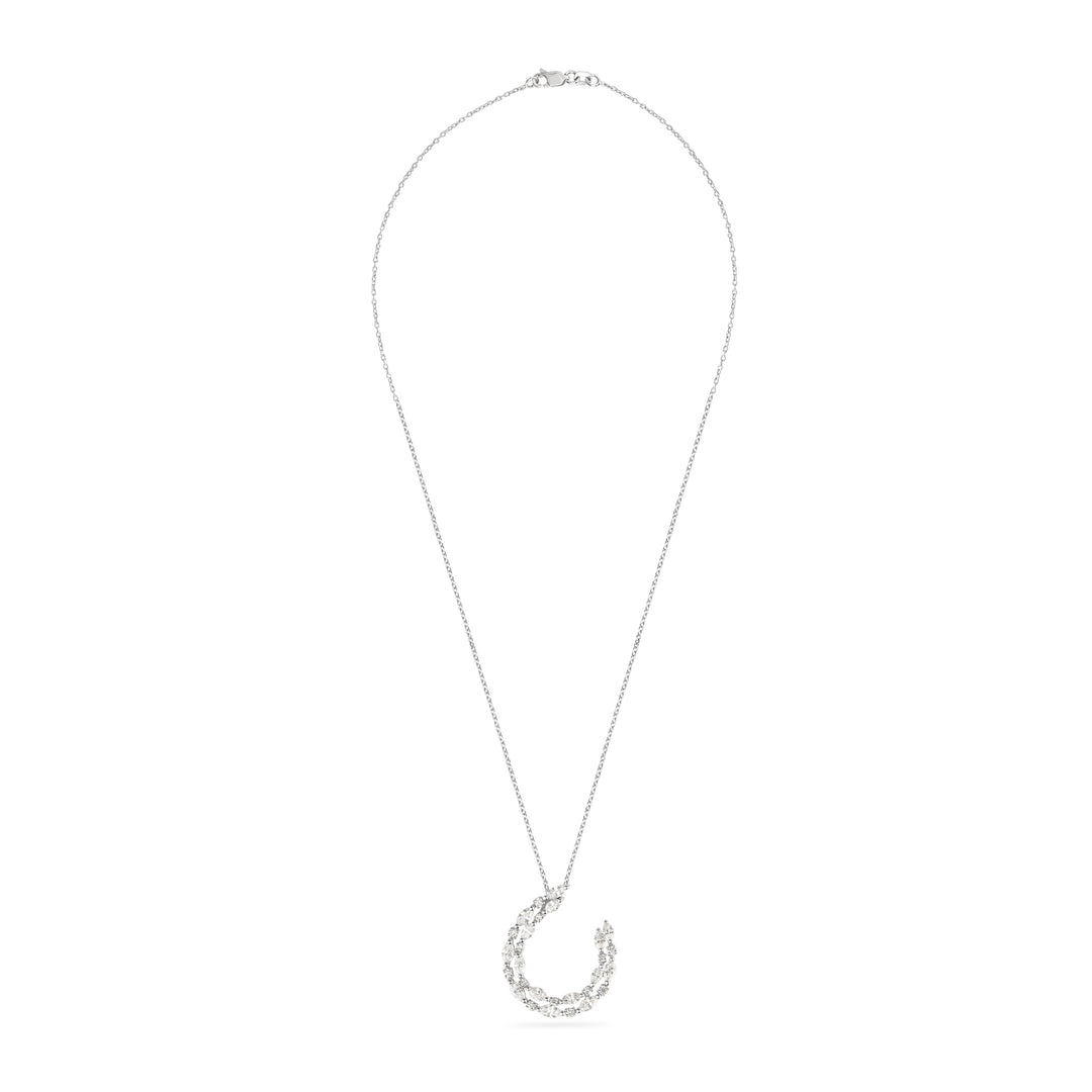 White Gold Diamond Pendant 