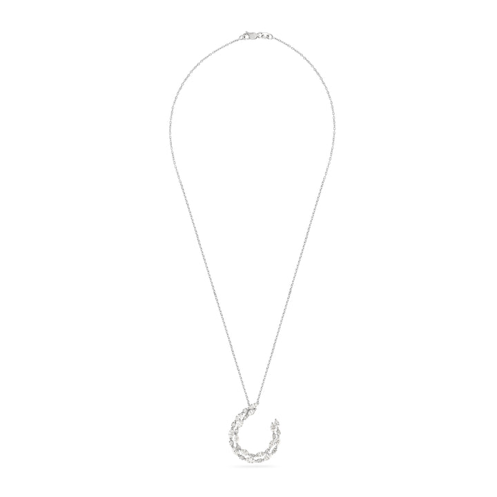 White Gold Diamond Pendant 
