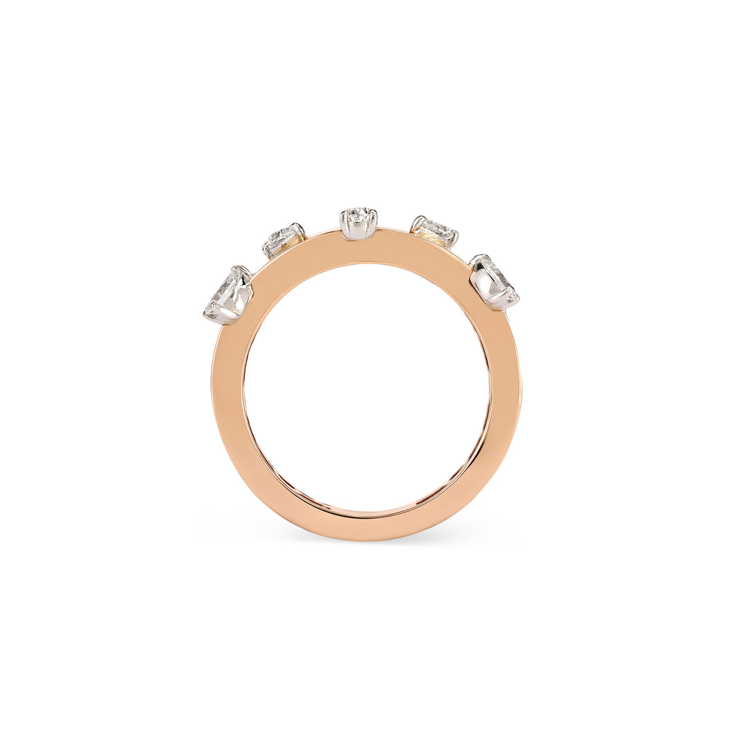Rose Gold Diamond Ring