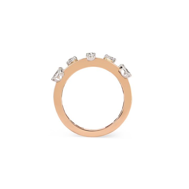 Rose Gold Diamond Ring