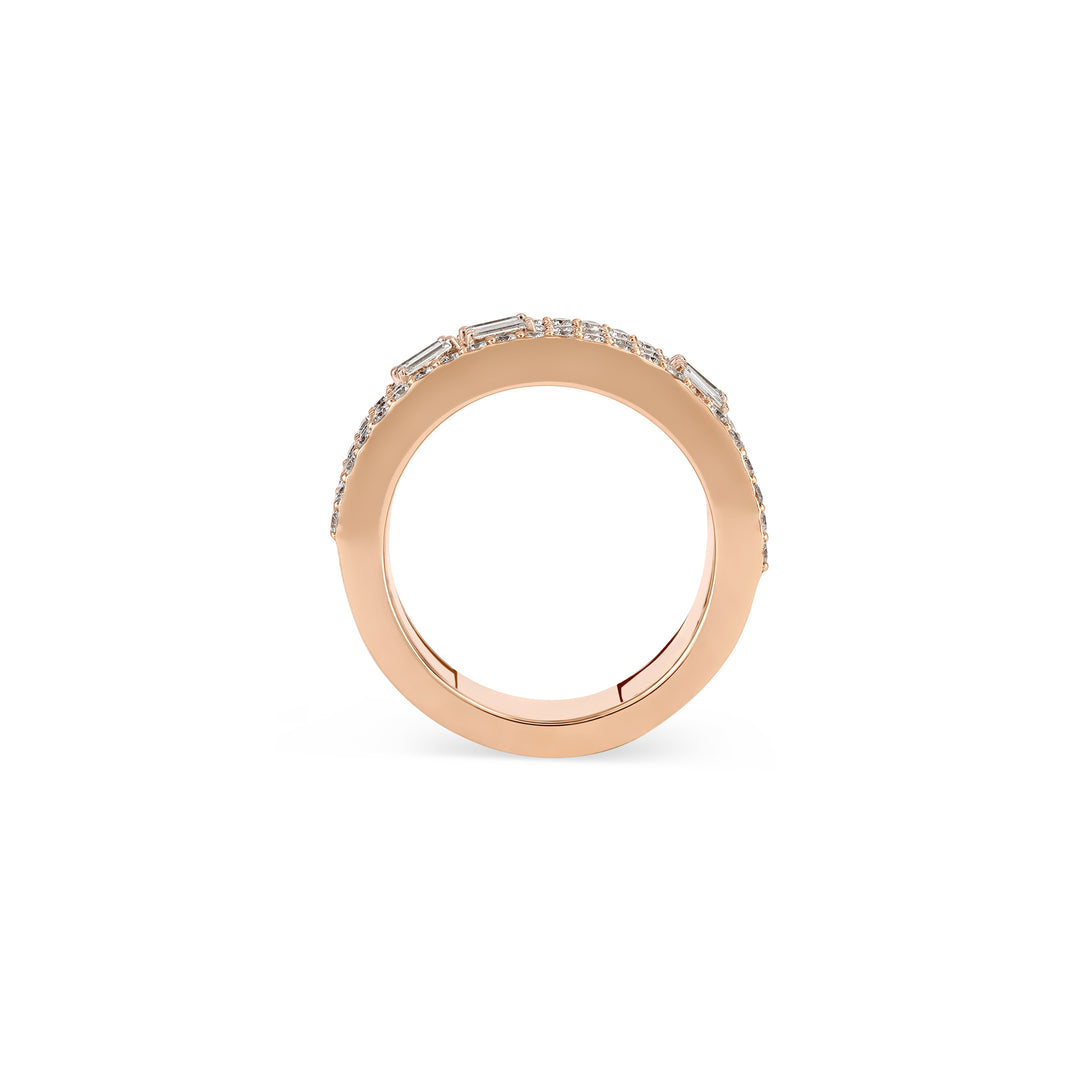 DILARA Rose Gold Diamond Ring
