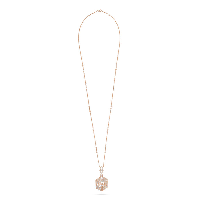 Rose Gold Diamond Pendant