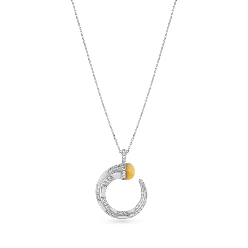White Gold Diamond Pendant